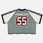 Grey & Blue Concrete “55” Jersey